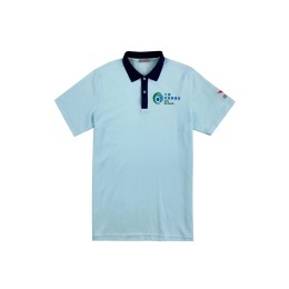 A large number of custom-made short-sleeved polo shirts with embroidered LOGO and contrasting color bust design service center polo shirts P1487 A large number of custom-made short-sleeved polo shirts with embroidered LOGO and contrasting color bust design service center polo shirts P1487